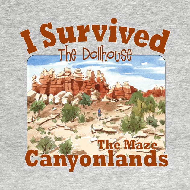 I Survived The Maze To The Dollhouse, Canyonlands by MMcBuck
